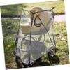 Abaodam Stroller Rain Cover Windproof Shield for Stroller Transparent Protective Cover Lightweight and Portable Rain Gear for Outdoor Use view 4