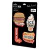 Food-Themed Adhesive Vinyl Decal Pack view 2