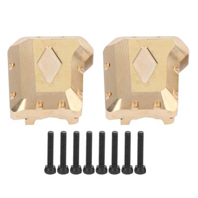 Alomejor RC Rear Axle Diff Cover, Counterweight with Upgrade Parts Exquisite Workmanship Stability Over Obstacles for 1/10 RC Car