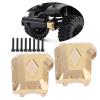 Alomejor RC Rear Axle Diff Cover, Counterweight with Upgrade Parts Exquisite Workmanship Stability Over Obstacles for 1/10 RC Car view 4