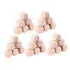 Garneck 100 Pieces Blank Wooden Cubes 16 mm - Natural Wooden Craft Cubes - Ideal for Painting and Designing for - Montessori and Creative DIY Projects view 1