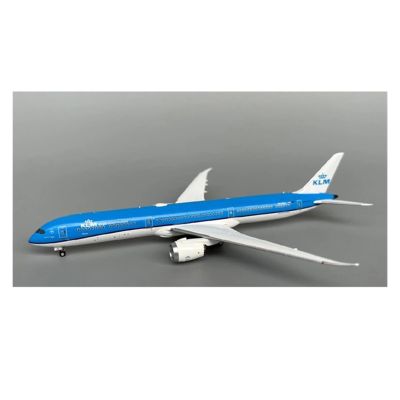 LIUSANGLIU Scale Aircraft 1/400 for Dutch KLM B787-10 Aircraft Model PH-BKL Alloy Collection Model Decoration Office Suitable for Display