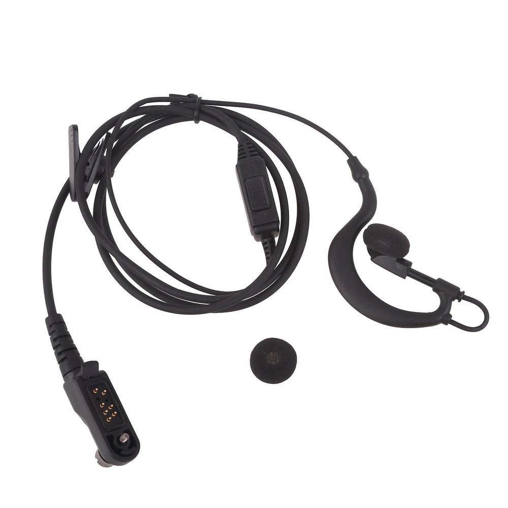 XEGZLH Earpiece GShape Headset Earphone for Hytera BP510 BP516 BP-510 BP-516 AP58 Headphone Replacement
