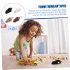 IMIKEYA 4Pcs Wind Up Mouse Set - Fun Clockwork Racing Mice for - Plastic Prank view 3