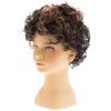 Dsimeig Brown Kids Wig Short Curly Child Synthetic Boys Wig Cosplay Halloween Costume Party Use view 2