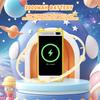 Kids Phone, 3.97" Touchscreen Toddler Smartphone Learning Toys, Fake Play Toy Phone with Music Player Educational GamesChristmas Birthday Gifts for Girls Age 3-12, 8G SD CardYelllow view 4