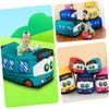 13.8 Inches Car Plush Toy Simulation Bus Cute Cartoon Pillow Filling Car Plush Pillow Toy Gift Children's Birthday (Red) view 4