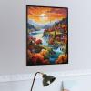 Lakeside Bloom Jigsaw Puzzles Gifts Brain Challenging Puzzle for Game Night Family Friends 500 Piece Puzzle for Adults Families view 4