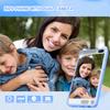 Kids Phone for Boys, 3.97" Touchscreen Kids Toys Cell Phone Learning Music Puzzle-Games, with Silicone Toddler Phone Toys for Girls Boys Age 3-12, Working Real Play Cell Phone(Blue) view 3