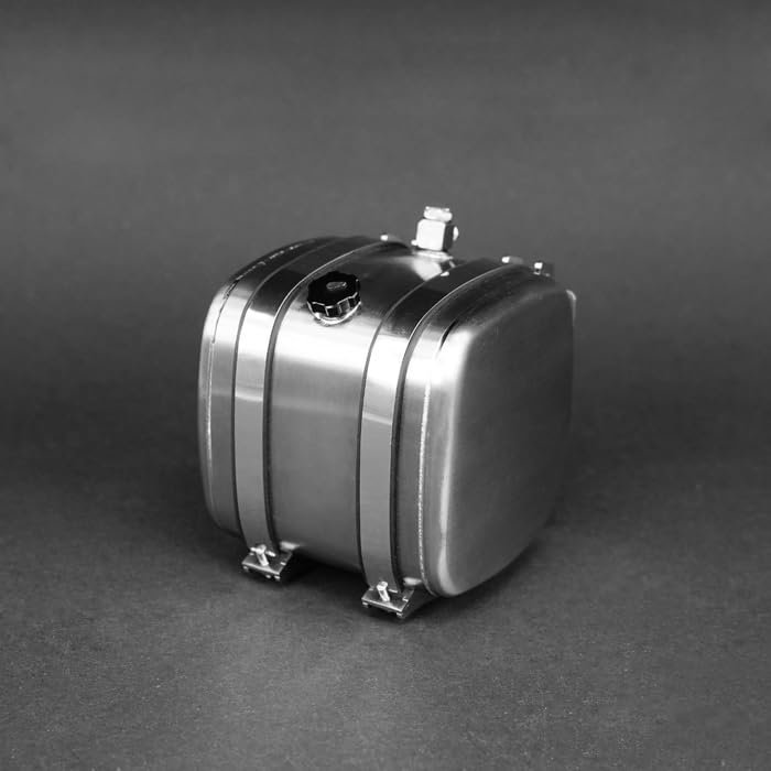 Wheelfun LESU 1Pc 52.5Mm Metal Hydraulic Tank B for 1/14 RC Dumper Tractor Truck