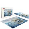1000 Piece Adult Jigsaw Puzzle Polar Bear, Cold Arctic Landscape Adult Jigsaw Puzzle, Gifts for Jigsaw Lovers view 3