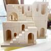 AIYIMUSIDEEN Magic Maze Building Block,White Disguises Castle Building BlockArchitecture Building Blocks980PCS Gifts for Adults and Kids view 4