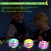 6 PCS Easter Basket Stuffers for Toddler Kids, Light Up & Singing Spinning Top with Flash, Easter Egg Hunt Party Favor Toy Gifts, Kids Goodie Bag Fillers, Easter Gifts for 3+ Boys Girls,Y view 3