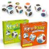 Bundle: Story Dice Set*2, 18 Dices Double Fun, 108 Images Storytelling Cubes for Early Eucation, Language Expression, Imagination, Family Reunion/Party/Gifts for Kids/Adults, Solo/Multiplayers