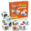 Bundle: Story Dice Set*2, 18 Dices Double Fun, 108 Images Storytelling Cubes for Early Eucation, Language Expression, Imagination, Family Reunion/Party/Gifts for Kids/Adults, Solo/Multiplayers view 4