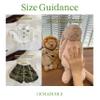 LICHADUOLE 14-16"/38cm Teddy Bear Clothing Set with Striped Shirt, Plaid Shorts Knit Scarf - 3-Piece Outfit for Slim Bumblybear/Bashful Bunny or Round Bartholomew Bear Stuffed Animals(NO Doll) view 3