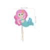 Cabilock 1set Mermaid for Birthday Party Decorations Charming Mermaid Theme with Stick Fun Game for Boys and Girls Versatile for Pool Parties Events for Girls Celebrations view 2
