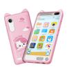Kids Smart Phone for Girls, 3.97" Touchscreen Kids Phone Toys for 3-12 Birthday, Dual Camera, Built-in 8G SD Card Cell Phone for Boys Girls Toys(Pink) view 1