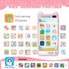 Kids Smart Phone for Girls, 3.97" Touchscreen Kids Phone Toys for 3-12 Birthday, Dual Camera, Built-in 8G SD Card Cell Phone for Boys Girls Toys(Pink) view 2