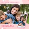 Kids Smart Phone for Girls, 3.97" Touchscreen Kids Phone Toys for 3-12 Birthday, Dual Camera, Built-in 8G SD Card Cell Phone for Boys Girls Toys(Pink) view 3
