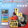 Electric Train Set with 3D Elevated Tracks Music, Locomotive Passenger Carriages, Lights & Quiet Mode Christmas Train for Kids Birthday Gift Holiday Toy for Boys Girls 3 4 5 6 7 view 2