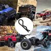 60PCS RC Car Body Clip 12mm Length 0.6mm Dia Easy Removal Installation Universal for 1/16 1/18 RC Car (A) view 2