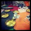 20pcs Metallic Golden Mirrored Pebbles view 4