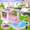 Bounce House with Ball Pit, Inflatable Bouncy House for Kids All in One Jumping Castle, Wide Slide, Pool, Basketball Hoop, Blower Included for Indoor Outdoor Backyard Party (with Ball Pit) view 2