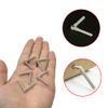 5PCS RC Airplane Plastic Pin Hinge Needle Hinge for RC Plane Aircraft Helicopter DIY Model Plane Fix Wing Parts (2.5x43mm Gray) view 4
