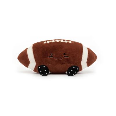 8" American Football Stuffed Toy, Cute Rugby Plush Soft American Football Plushies Pillow Gifts for Kids Girlfriend Birthday Christmas Mother's Day