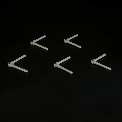 5PCS RC Airplane Plastic Pin Hinge Needle Hinge for RC Plane Aircraft Helicopter DIY Model Plane Fix Wing Parts (2.5x48mm Gray)