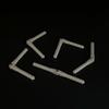 5PCS RC Airplane Plastic Pin Hinge Needle Hinge for RC Plane Aircraft Helicopter DIY Model Plane Fix Wing Parts (2.5x48mm Gray) view 3