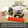 Toyland 31cm (12") Remote Control Combine Harvester with Lights, Sound & Smoke Effect - 2 Harvesting Attachments Included - Farming Toys - 1:24 Scale view 3