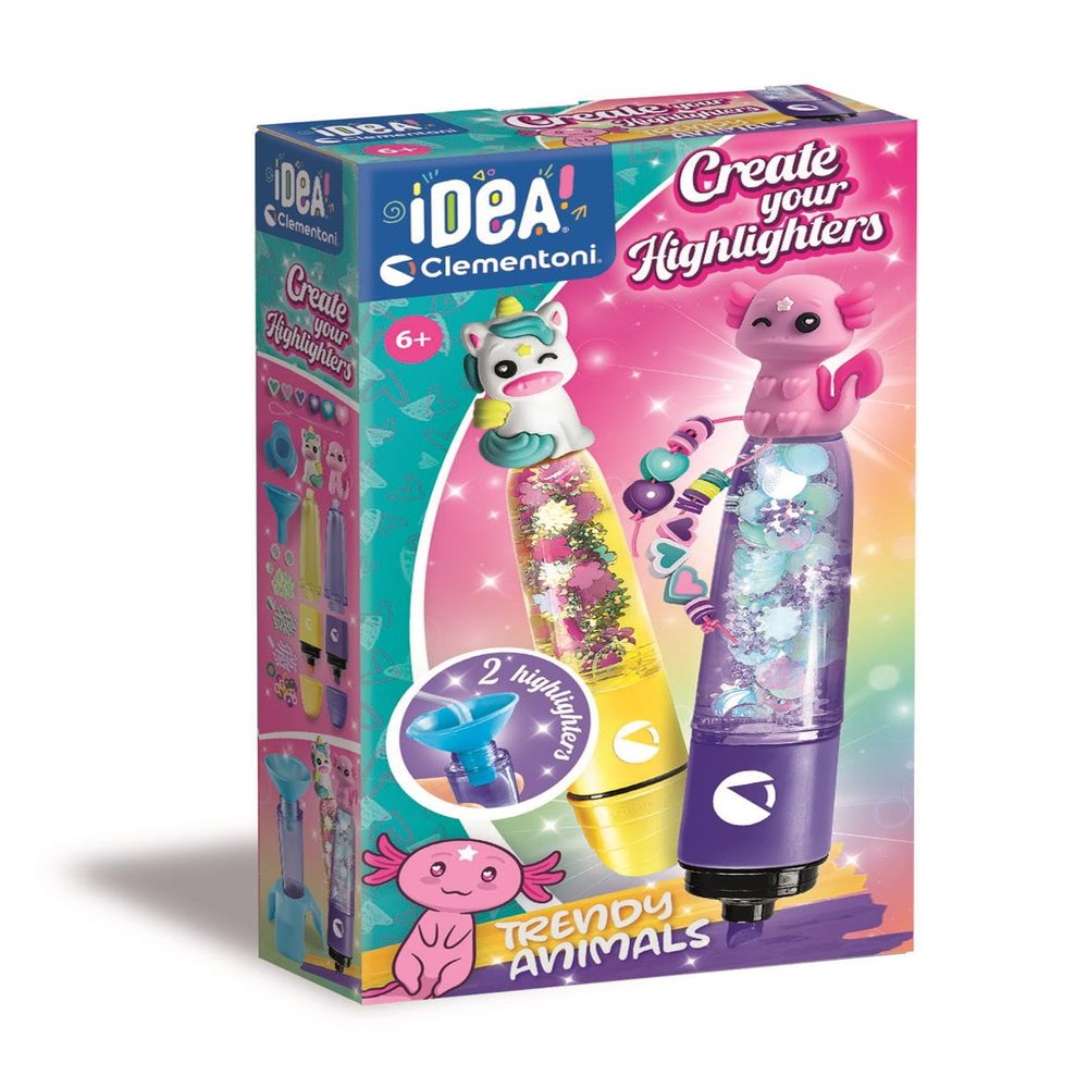 Small Highlighter Lab - Trendy Animals