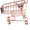Thick Trolley Trolley Shopping Cart Games Children Home Decor Metal, Rose Gold, Size(LxWxH): 11.5 x 8.5 x 12 cm view 2