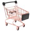 Thick Trolley Trolley Shopping Cart Games Children Home Decor Metal, Rose Gold, Size(LxWxH): 11.5 x 8.5 x 12 cm view 4