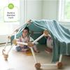 Little Partners Indoor Climbing Gym Active Play Equipment, Solid Wood Montessori Space Dome Climber for Toddlers 2-6 Years, Maximum 100 lb. Capacity, Large view 4