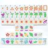 American Mahjong Tile Set, Beautiful Glossy Quality Acrylic Florida Inspired Sunshine Tiles, 160 Tiles, Includes Brochure & Embroidered Nylon Bag, Middle & Main Mahjong, Extra Jokers Blanks view 4