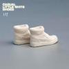 1/12 Scale Figure Shoes White Sport Shoes Model for 6-inches Action Figure Body Doll, Unisex Male Female 1/12 Action Figure Doll Shoes Match Accessory view 3