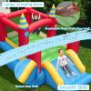 GLACER Kids Inflatable Bounce Castle, Castle Slide Bouncer w/ 550W Blower, Large Play Area, Stakes, Carry Bag & Repair Kit, Bouncy House for Patio, Backyard & Outdoor view 3
