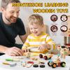 Lehoo Castle Kids Tool Set with Toolbox, Wooden Toys for 3 4 5 Years Old Boy Birthday Gift, Construction Play Tools, STEM Learning Toys for Preschooler, Pretend Play Gifts for Christmas view 4