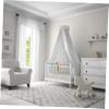 IMIKEYA 4Pcs Pull up Handles for Baby Playpen Sturdy Standing Pull Rings for Infant Walking Training and Activity Center Support view 2
