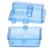 2Sets RC Receiver Box Protector Receiving Box for RC Car Boat, Transparent Blue, 53x38x34mm view 3