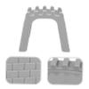 IMIKEYA Plastic Train Tunnel Boys and Girls Tunnel for Toddlers Train Accessory view 4
