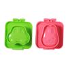 6pcs Colorful Bunny, Bear, Fish, Car, Star, Heart Eggs, Kitchen Tool with Cute Shapes for Sushi DIY, Easy to, Fun for Family, and Kids, Made of Quality PP Plastic view 1