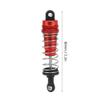 Stable Performance Metal Shock Struts Damper Accessory for 144001-1316, Easy Installation for Remote Control Car Owners (Red) view 3