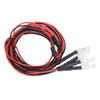 Cool and Real 4PCS 5mm Headlights LED Lights for Model Drift Car Vehicle, Low Power Consumption for RC Car Fans (Light 3) view 1