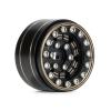 SCX24 Brass Weights 1.0 Inch Beadlock Wheel Rims Negative Offset for 1/24 1/18 RC Crawler AX24 FCX24 K5 for Blazer Enduro24 TRX4M view 2