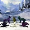 6pcs 3D Printed Wolf, Articulated Home Office Decor Executive Desk Toys, Fidget ADHD Toy for Autism/ADHD - W001-S-6X view 3