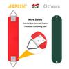 2 Pack Swing Sets, AGPTEK Swing Seat with 66 Inch Anti-Rust Chains Thermoplastic Coated, Support 250lb, Seat Cushion Accessories Replacement with Snap Hooks for Outdoors, Playground (Red) view 3